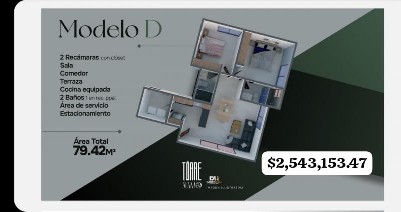 Venta de Departamento en ALAMITOS (2)