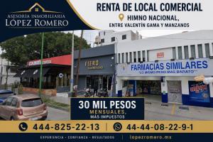 LOCAL COMERCIAL EN VENTA SOBRE AV HIMNO NACIONAL EN PB