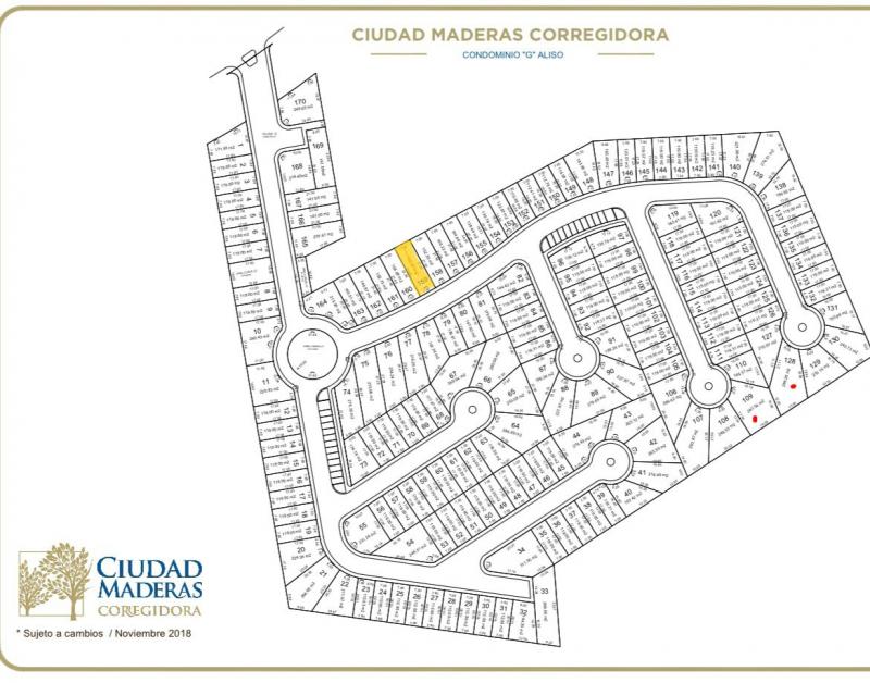 Venta de Terreno  en  en CIUDAD MADERAS CORREGIDORA