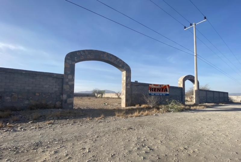 Renta de Terreno  en  en SAN LORENZO - VILLA HIDALGO