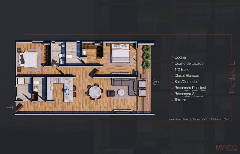 Venta de Departamento  en SAN LUIS POTOSI en LOMAS DEL PEDREGAL