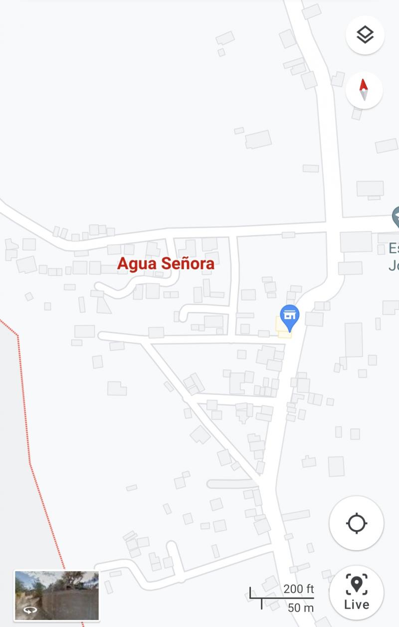 Venta de Terreno  en  en AGUA SEÑORA