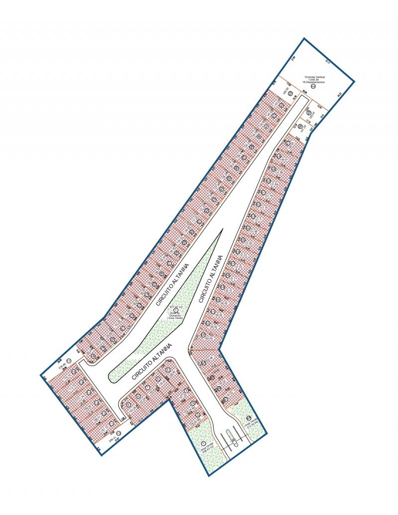 Venta de Terreno  en  en ALTANNA RESIDENCIAL