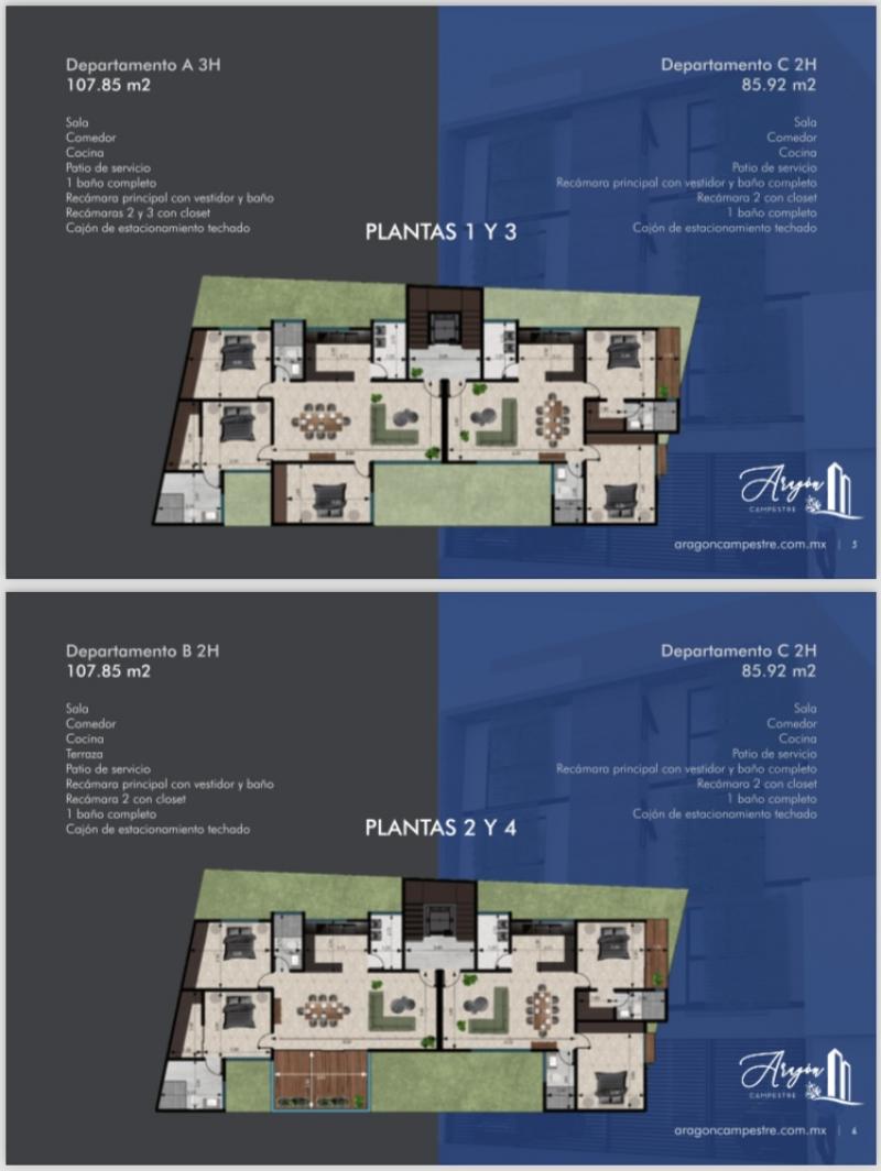 Venta de Departamento  en SAN LUIS POTOSI en CAMPESTRE MORALES