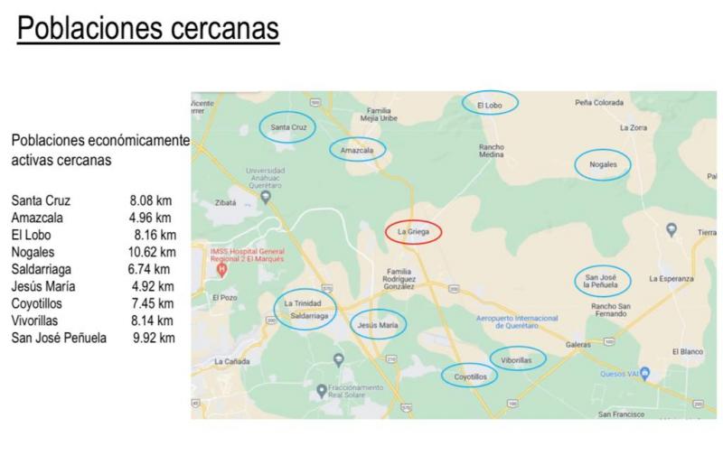 Venta de Terreno  en QUERETARO en LA GRIEGA