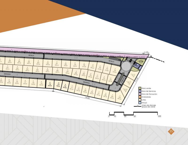 Venta de Terreno  en  en RESIDENCIAL BARROCO