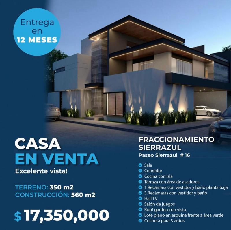 Venta de Casa  en SAN LUIS POTOSI en SIERRAZUL