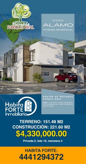 Venta de Casa en PARQUE REAL RESIDENCIAL