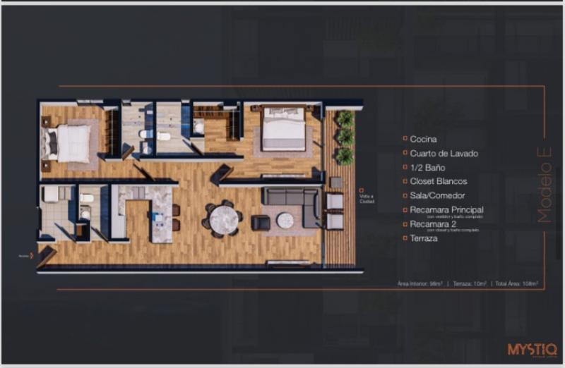 Venta de Departamento  en SAN LUIS POTOSI en LOMAS DEL PEDREGAL