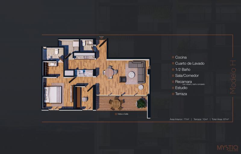 Venta de Departamento  en SAN LUIS POTOSI en LOMAS DEL PEDREGAL