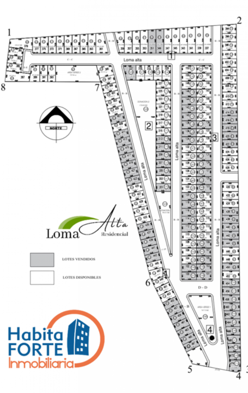 Venta de Terreno  en SAN LUIS POTOSI en LOMA ALTA