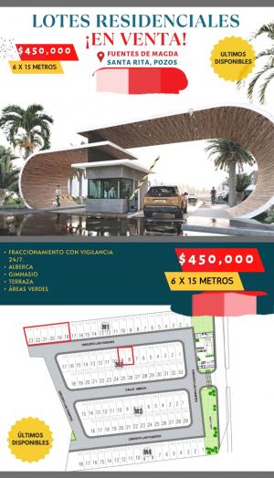 Venta de Terreno en POZOS RESIDENCIAL