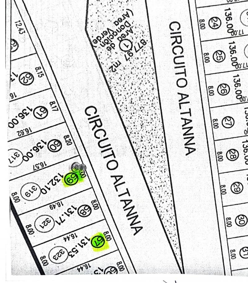 Venta de Terreno  en  en ALTANNA RESIDENCIAL