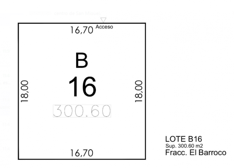 Venta de Terreno  en  en RESIDENCIAL BARROCO EN SAN MIGUEL DE ALLENDE