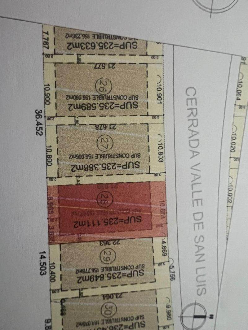 Venta de Terreno  en  en LOMAS DEL CAMPANARIO NORTE