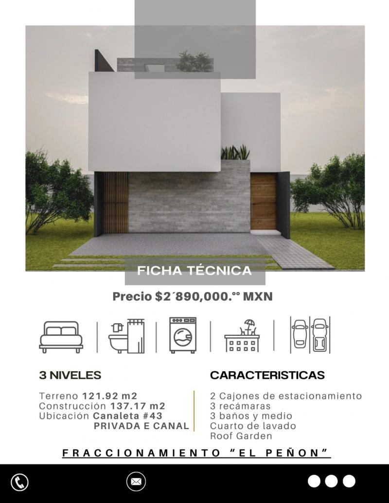 Venta de Casa  en  en EL PEÑON