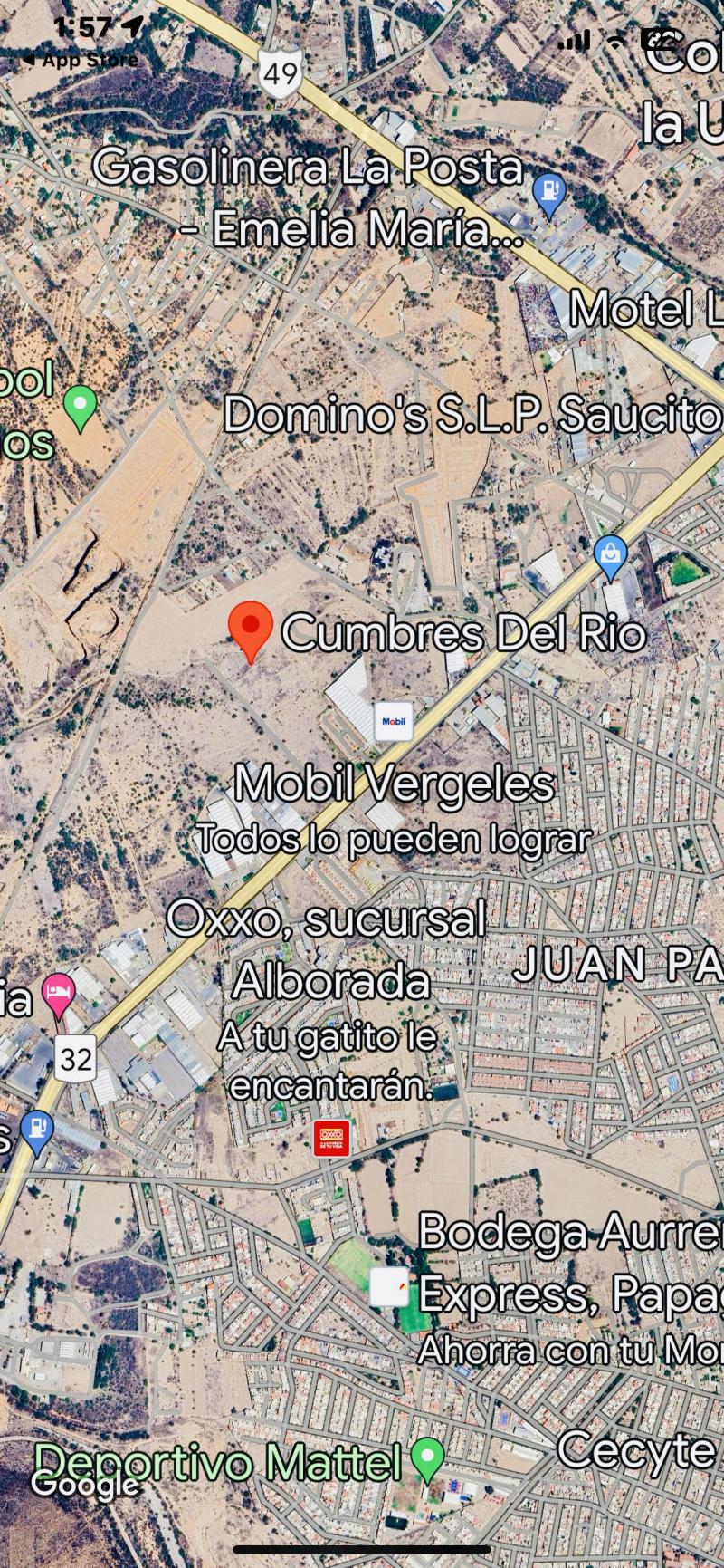 Venta de Terreno  en SAN LUIS POTOSI en MEZQUITAL