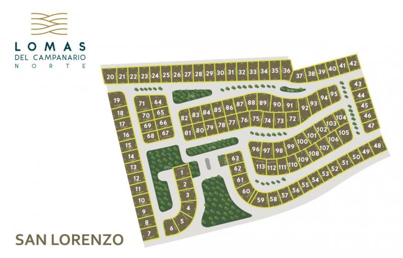 Venta de Terreno  en  en LOMAS DEL CAMPANARIO NORTE