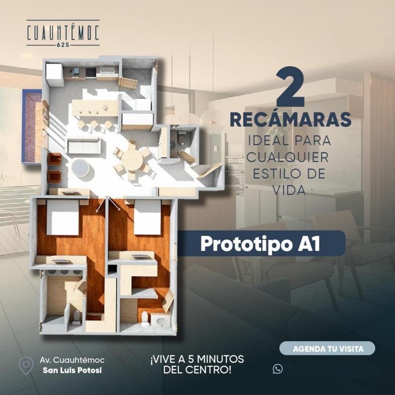 Venta de Departamento  en SAN LUIS POTOSI en TEQUISQUIAPAN