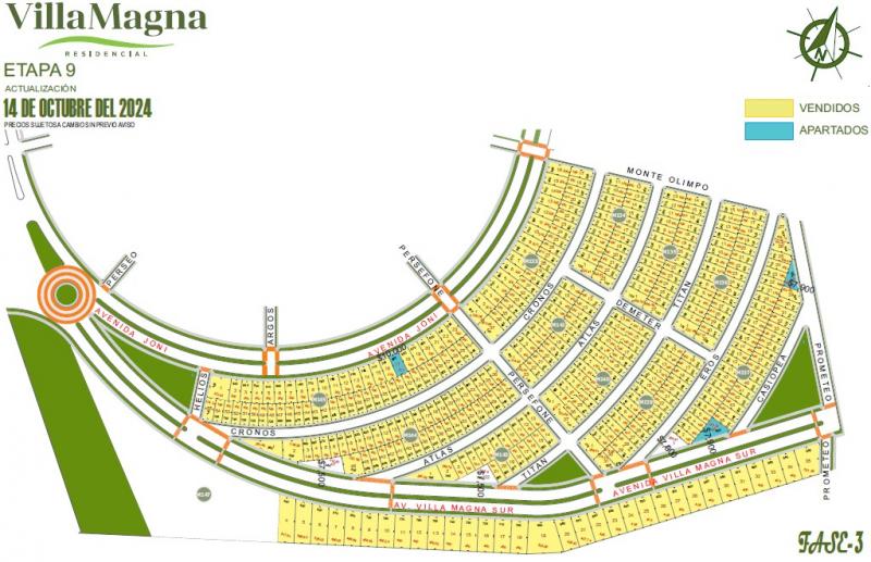 Venta de Terreno  en SAN LUIS POTOSI en VILLAMAGNA