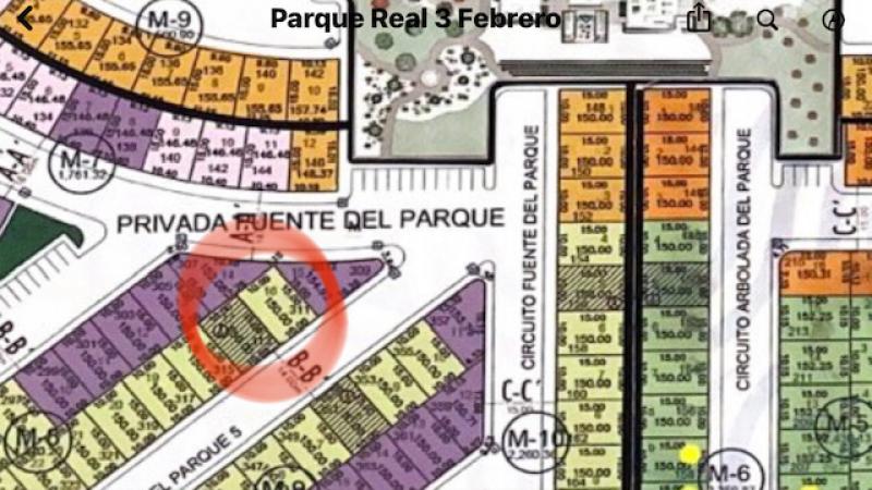 Venta de Terreno  en  en PARQUE REAL RESIDENCIAL