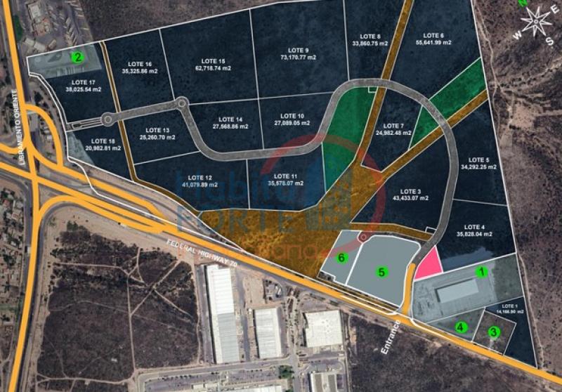Venta de Terreno  en SAN LUIS POTOSI en LIBRAMIENTO ORIENTE