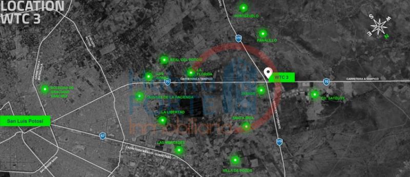 Venta de Terreno  en SAN LUIS POTOSI en LIBRAMIENTO ORIENTE