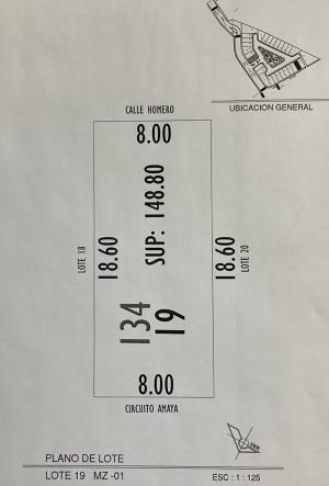 Venta de Terreno en CENNET GRAND RESIDENCIAL