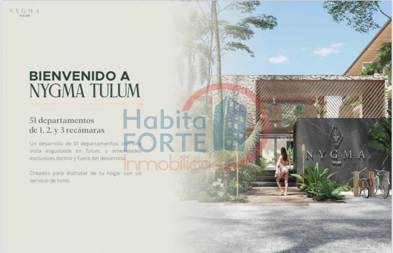 Venta de Departamento  en  en MIRADOR TULUM
