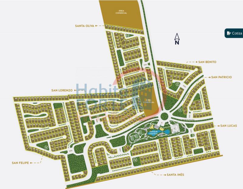 Venta de Terreno  en  en LOMAS DEL CAMPANARIO NORTE