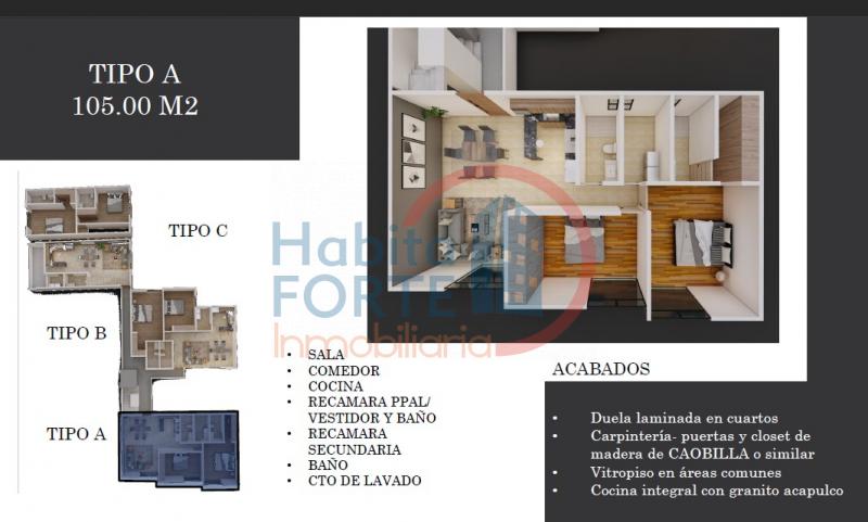 Venta de Departamento  en SAN LUIS POTOSI en TEQUISQUIAPAN
