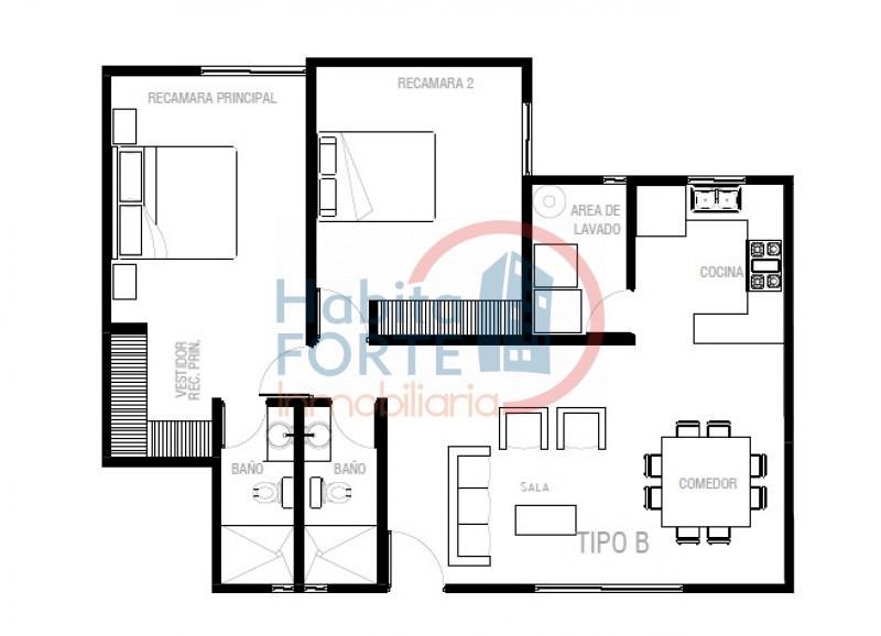 Venta de Departamento  en SAN LUIS POTOSI en TEQUISQUIAPAN