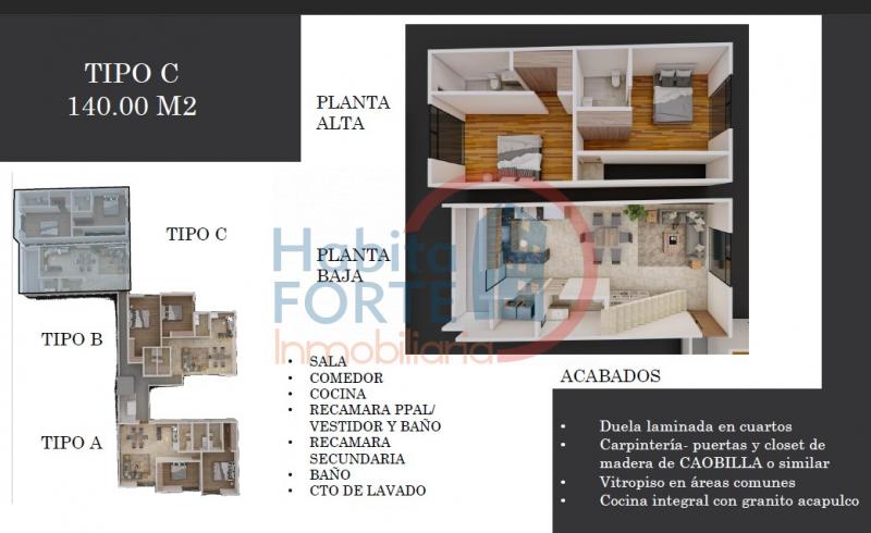 Venta de Departamento  en SAN LUIS POTOSI en TEQUISQUIAPAN