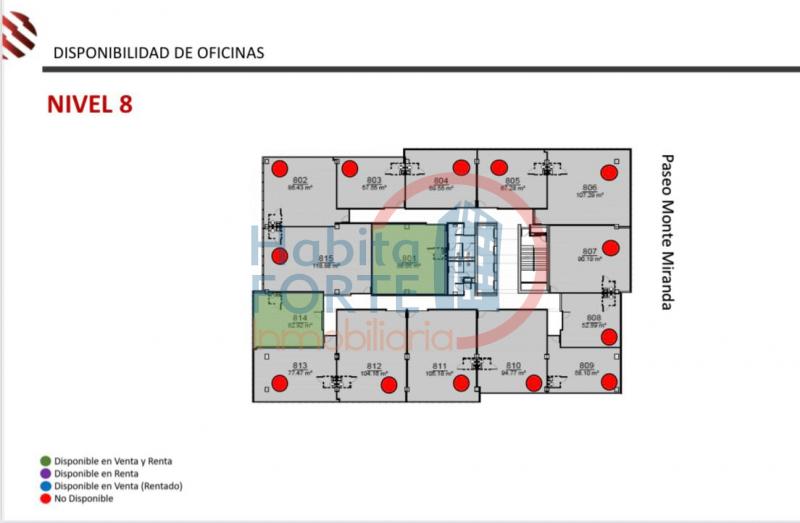 Venta de Oficina  en  en PIA MONTE