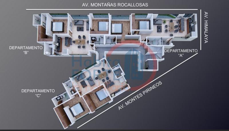 Venta de Departamento  en SAN LUIS POTOSI en CUMBRES DE SAN LUIS