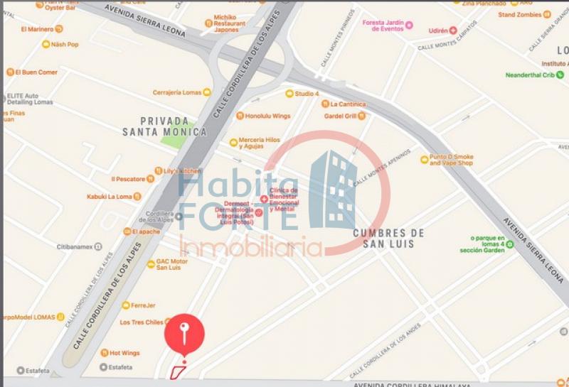 Venta de Departamento  en SAN LUIS POTOSI en CUMBRES DE SAN LUIS