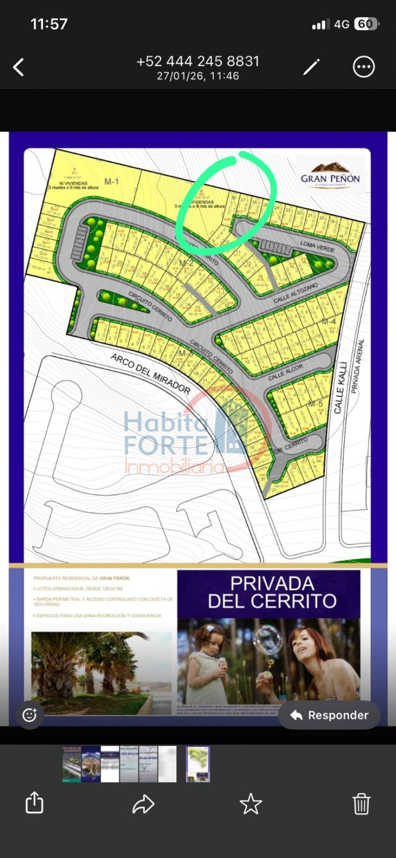 Venta de Terreno en SAN LUIS POTOSI, GRAN PEÑON