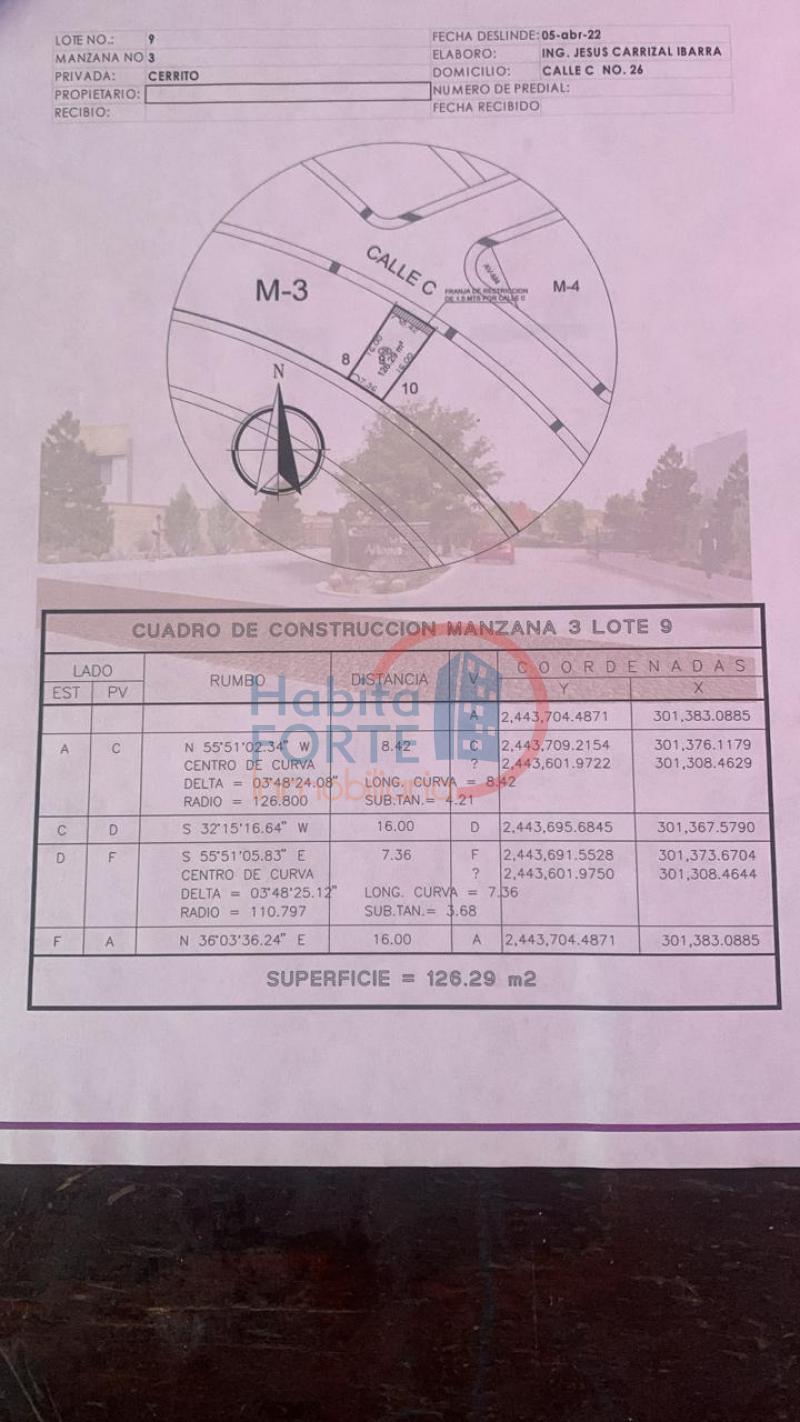 Venta de Terreno en SAN LUIS POTOSI, GRAN PEÑON