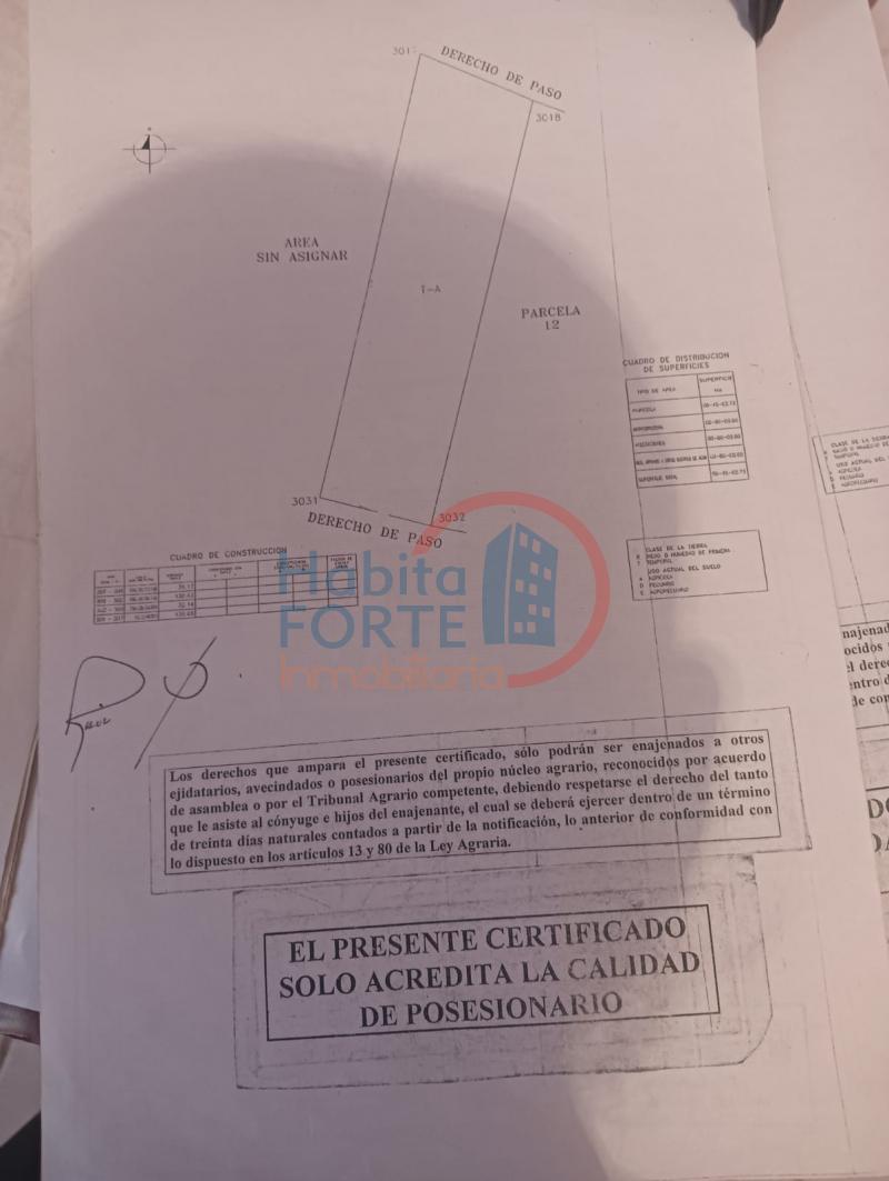 Venta de Terreno rustico en SAN LUIS POTOSI, EL JARALITO