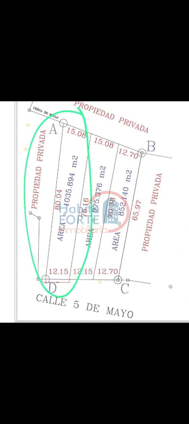 Venta de Terreno en , EL ZAPOTE