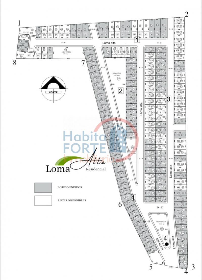 Venta de Terreno en SAN LUIS POTOSI, LOMA ALTA