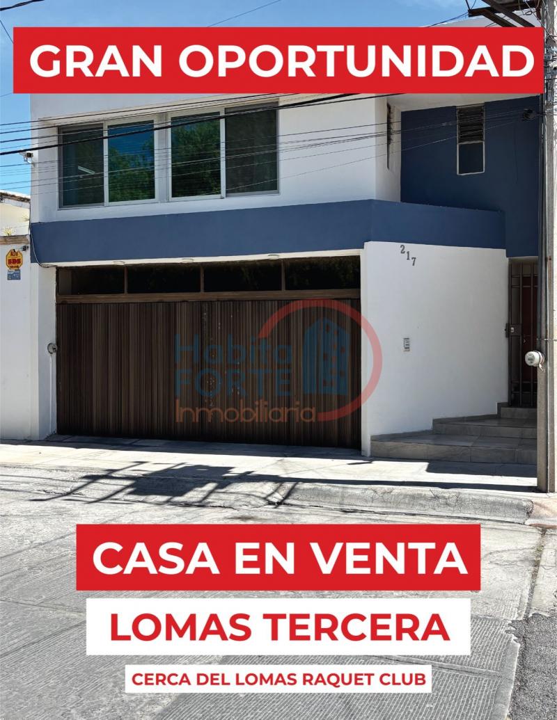 Venta de Casa en SAN LUIS POTOSI, LOMAS 3a SECCION
