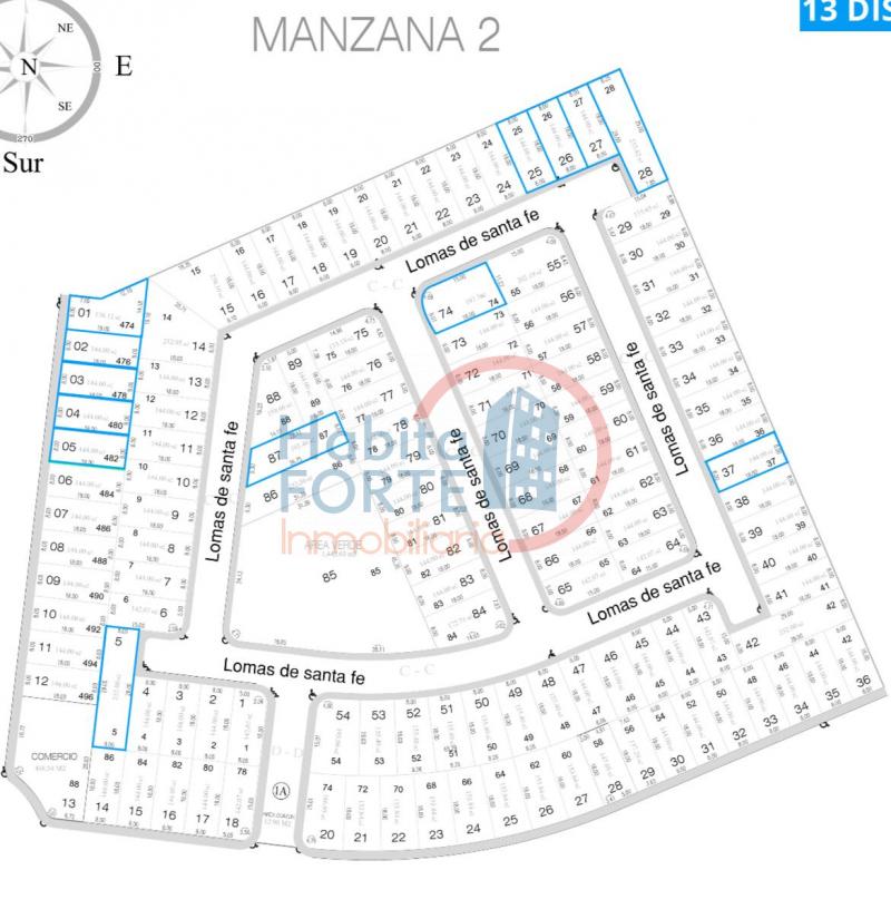 Venta de Terreno en , LOMA REAL RESIDENCIAL