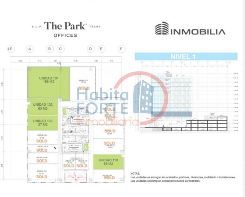 Venta de Oficina en , THE PARK