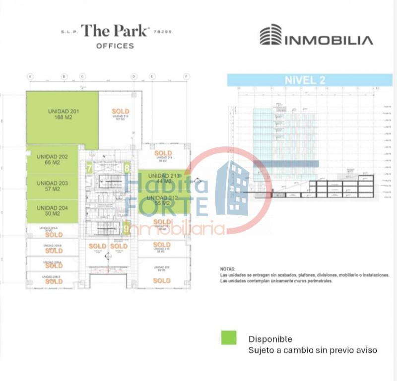 Venta de Oficina en , THE PARK