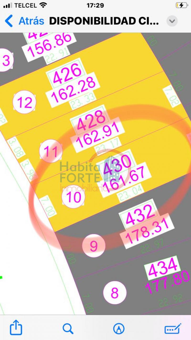 Venta de Terreno en SAN LUIS POTOSI, CIMAZUL RESIDENCIAL