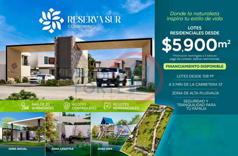Venta de Terreno en VILLA DE POZOS, VILLA DE POZOS
