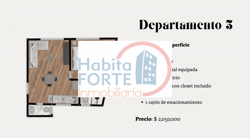 Venta de Departamento en SAN LUIS POTOSI, LOMAS 1a SECCION