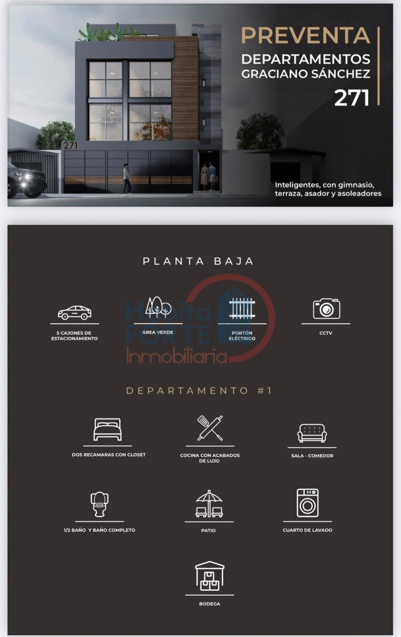 Venta de Departamento en SAN LUIS POTOSI, POLANCO